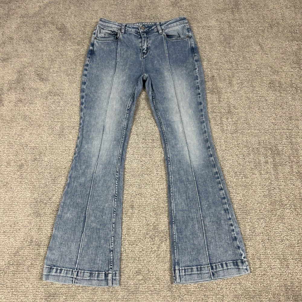 Idyllwind Jeans Womens 8 Festival Boho Flare Blue Denim Western Miranda Lambert